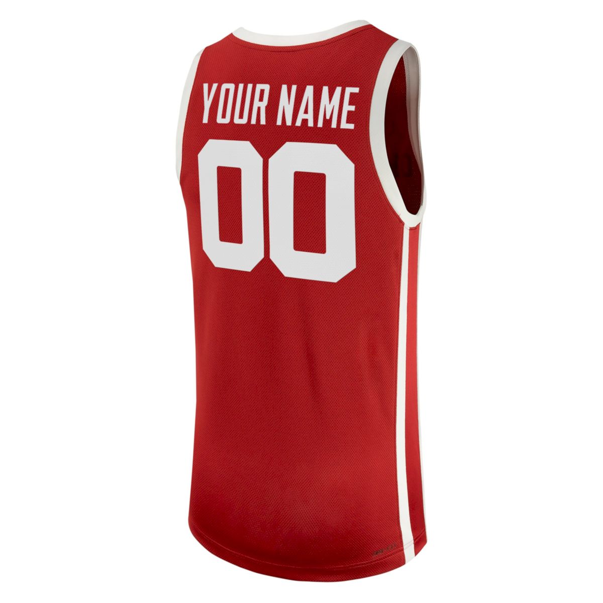 Custom Oklahoma Sooners Basketball Crimson Away Jersey - All Stitched - Image 3