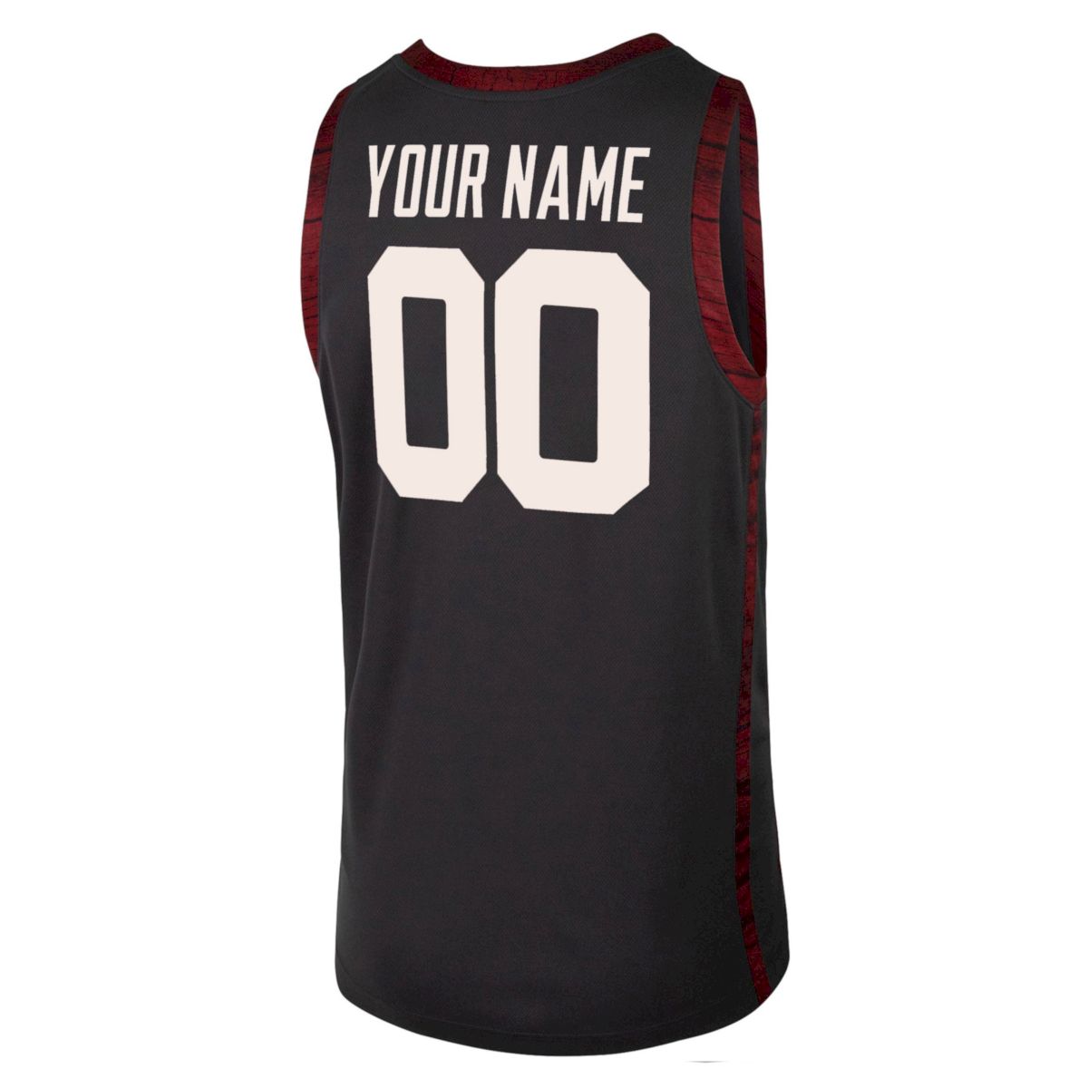 Custom Oklahoma Sooners Basketball Black Alternate Jersey w/ SEC Patch - All Stitched - Image 3