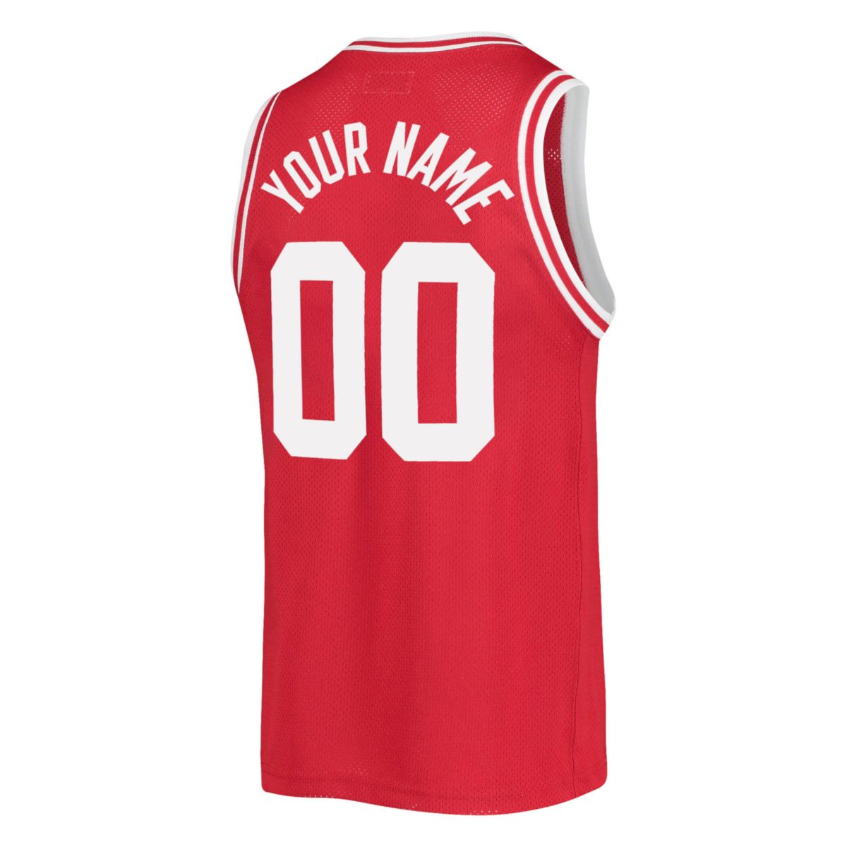 Custom Oklahoma Sooners Basketball Crimson Throwback Jersey w/ SEC Patch - All Stitched - Image 3