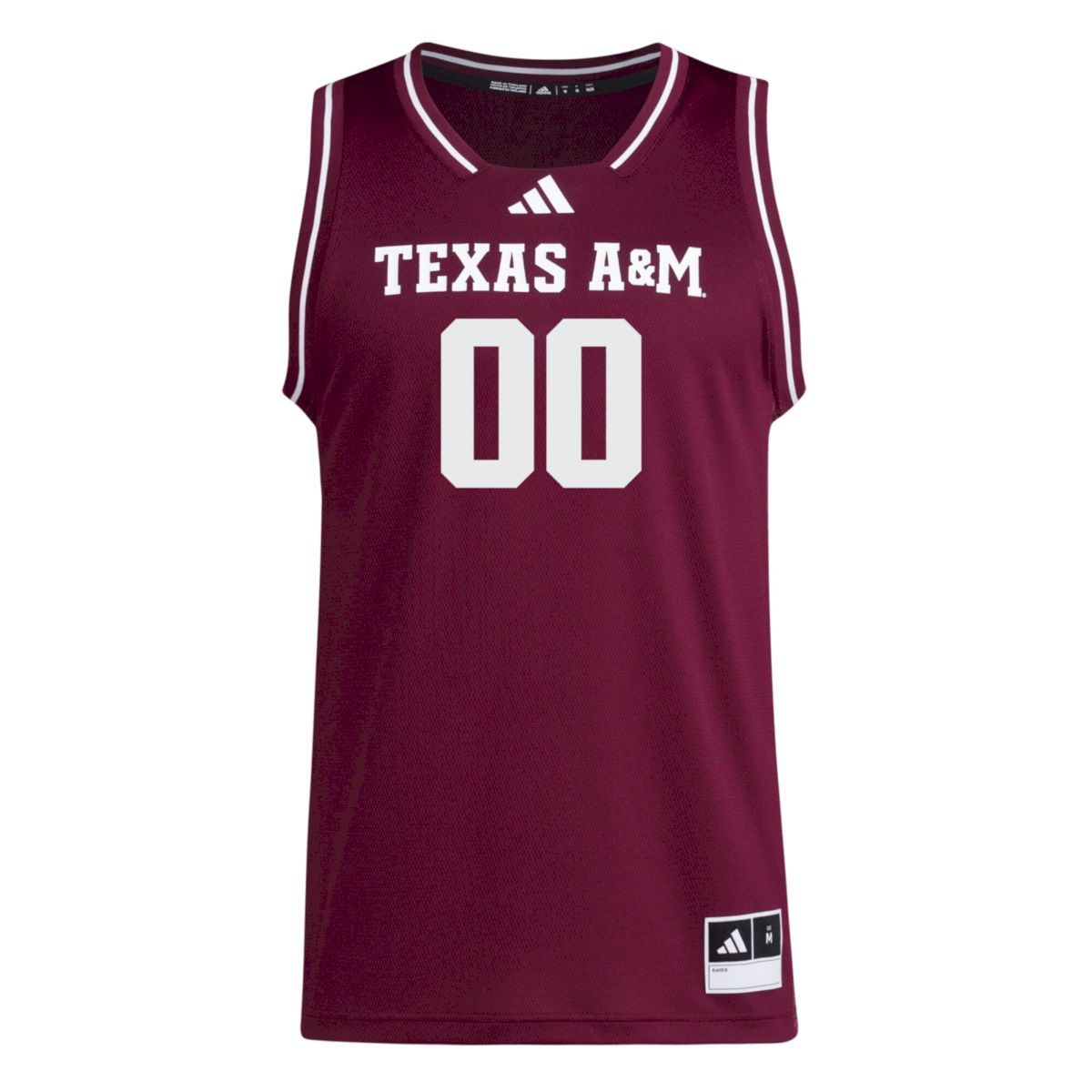 Custom Texas A&M Aggies Basketball 2024/25 Maroon Away Jersey - All Stitched - Image 2