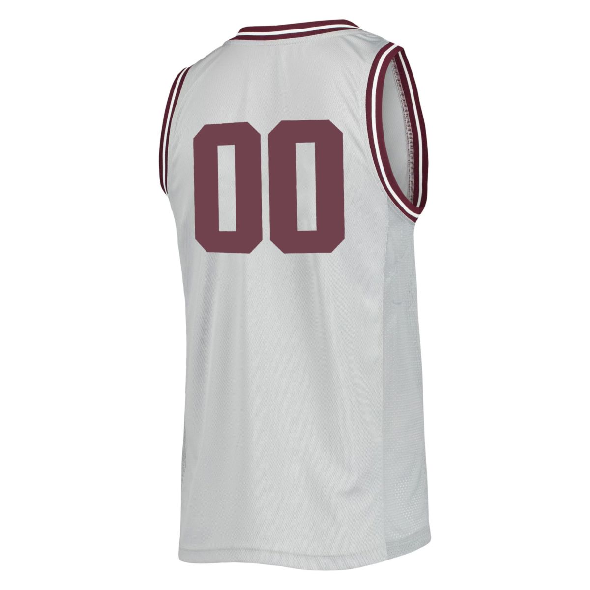 Custom Texas A&M Aggies Basketball 2021/22 White Throwback Jersey w/ SEC Patch - All Stitched - Image 3