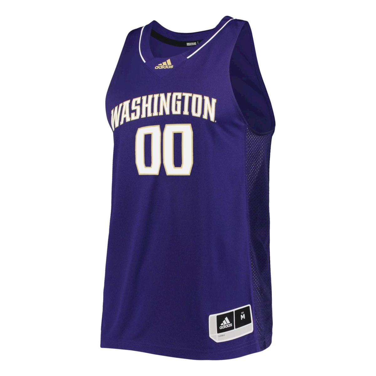 Custom Washington Huskies Basketball 2021/22 Purple Away Jersey - All Stitched - Image 2