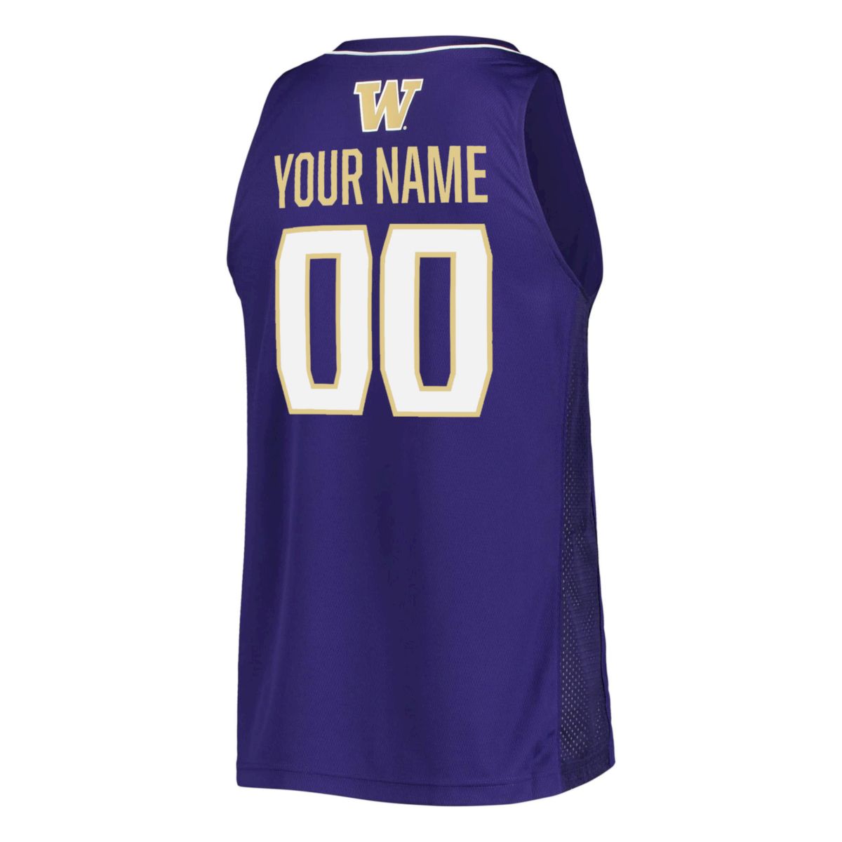 Custom Washington Huskies Basketball 2021/22 Purple Away Jersey - All Stitched - Image 3