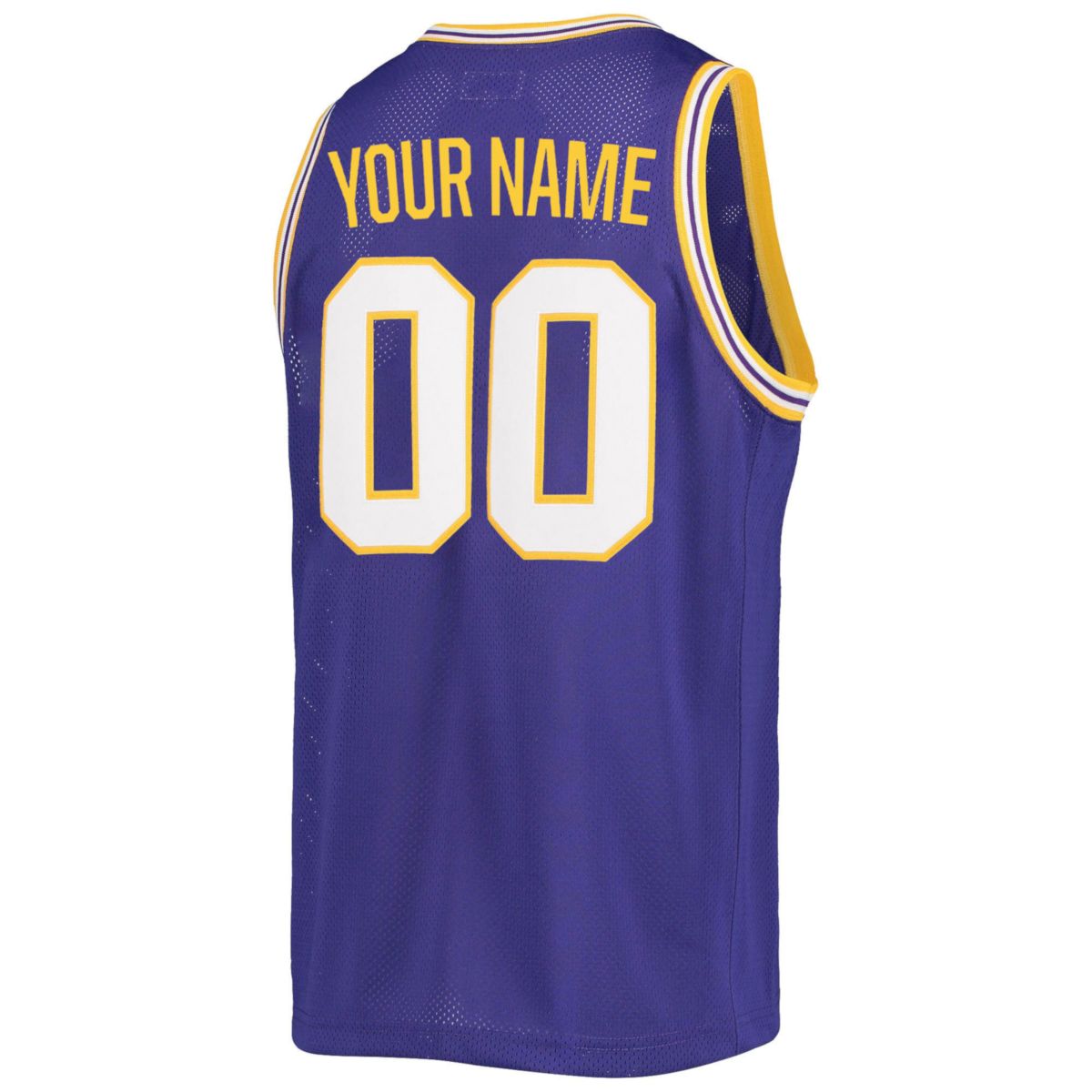 Custom Washington Huskies Basketball Purple Commemorative Classic Jersey w/ B1G Patch - All Stitched - Image 3