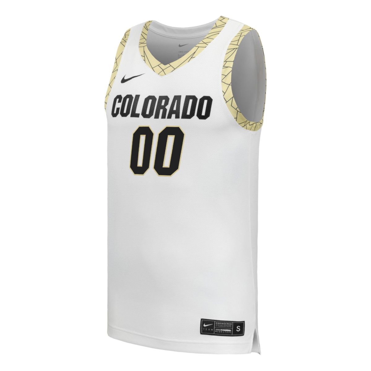 Custom Colorado Buffaloes Basketball 2025/26 White Home Jersey - All Stitched - Image 2