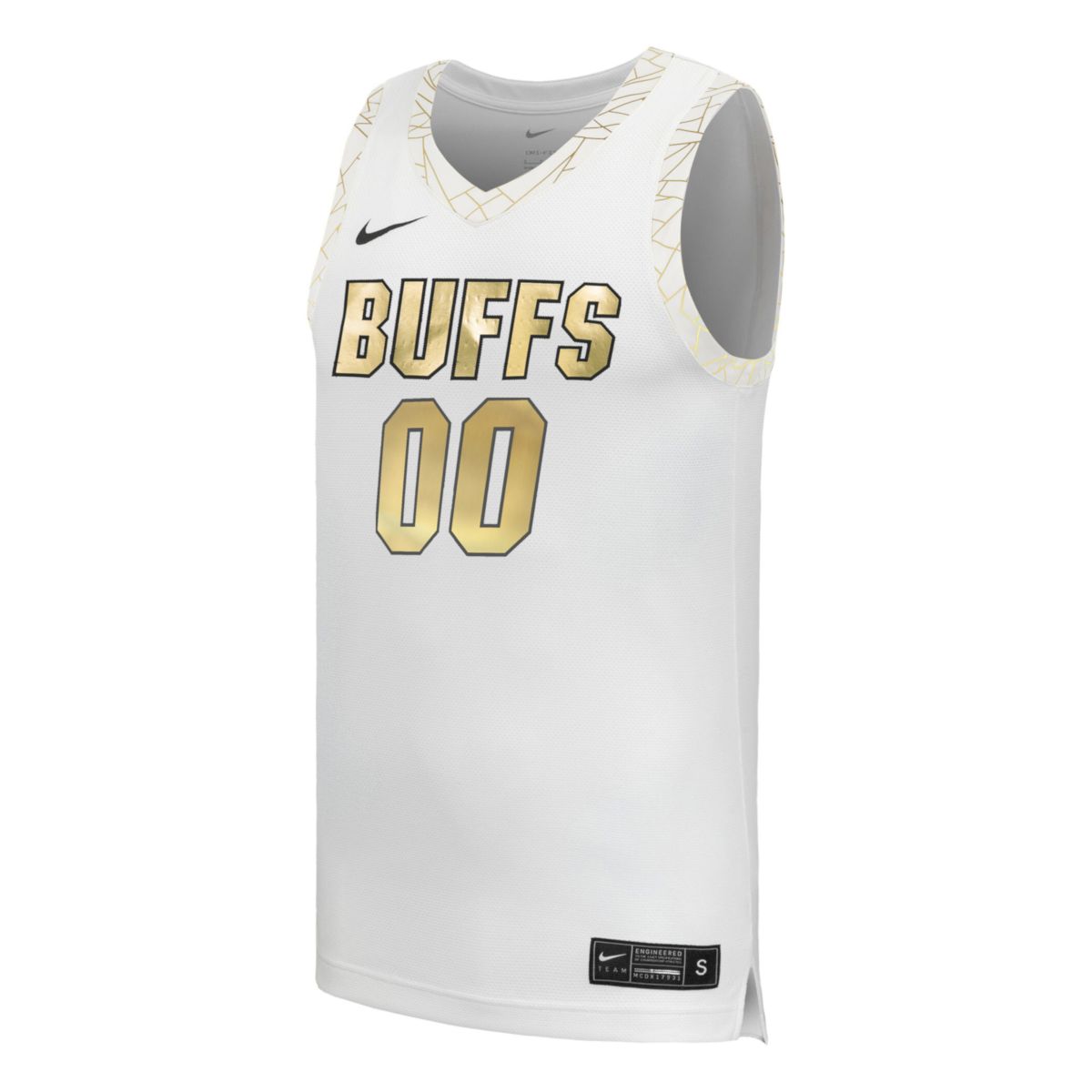 Custom Colorado Buffaloes Basketball 2025/26 White Alternate Jersey - All Stitched - Image 2