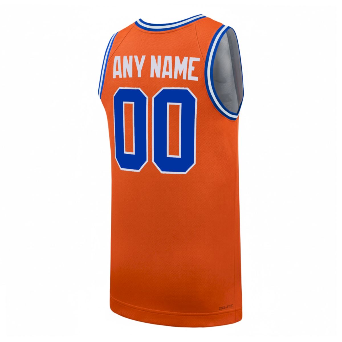 Custom Boise State Broncos Basketball 2025/26 Orange Home Jersey - All Stitched - Image 3