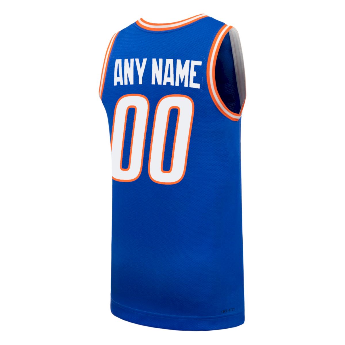Custom Boise State Broncos Basketball 2025/26 Royal Alternate Jersey - All Stitched - Image 3