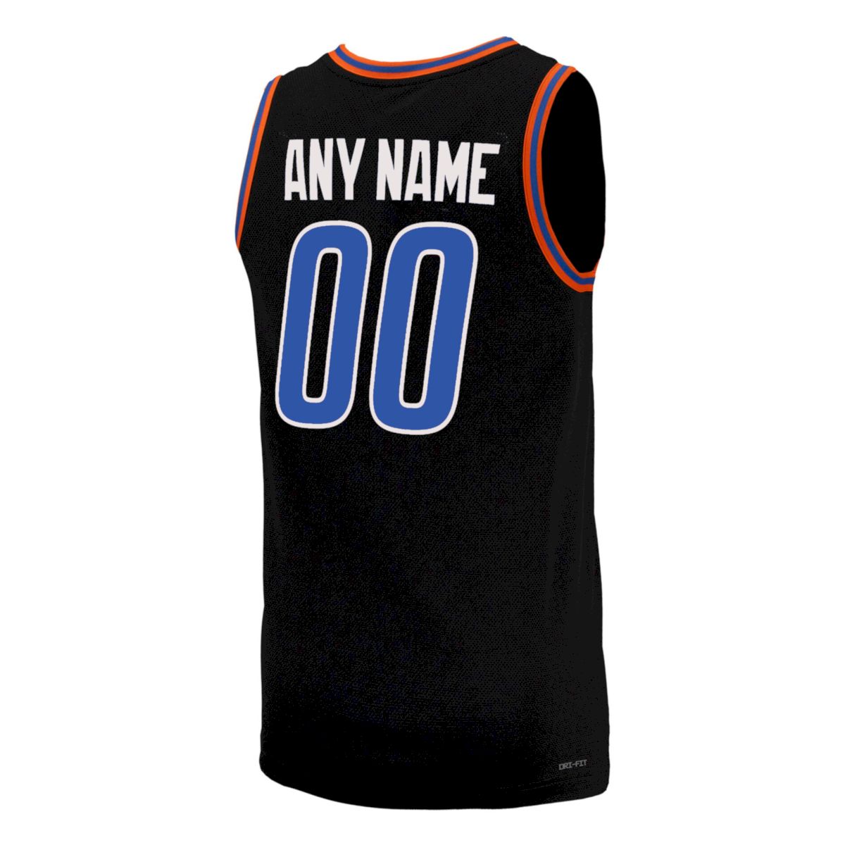 Custom Boise State Broncos Basketball 2023/24 Black Alternate Jersey - All Stitched - Image 3