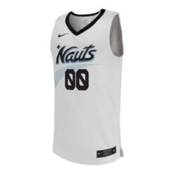 Alternative view of Custom UCF Knights Basketball White Special Jersey - All Stitched