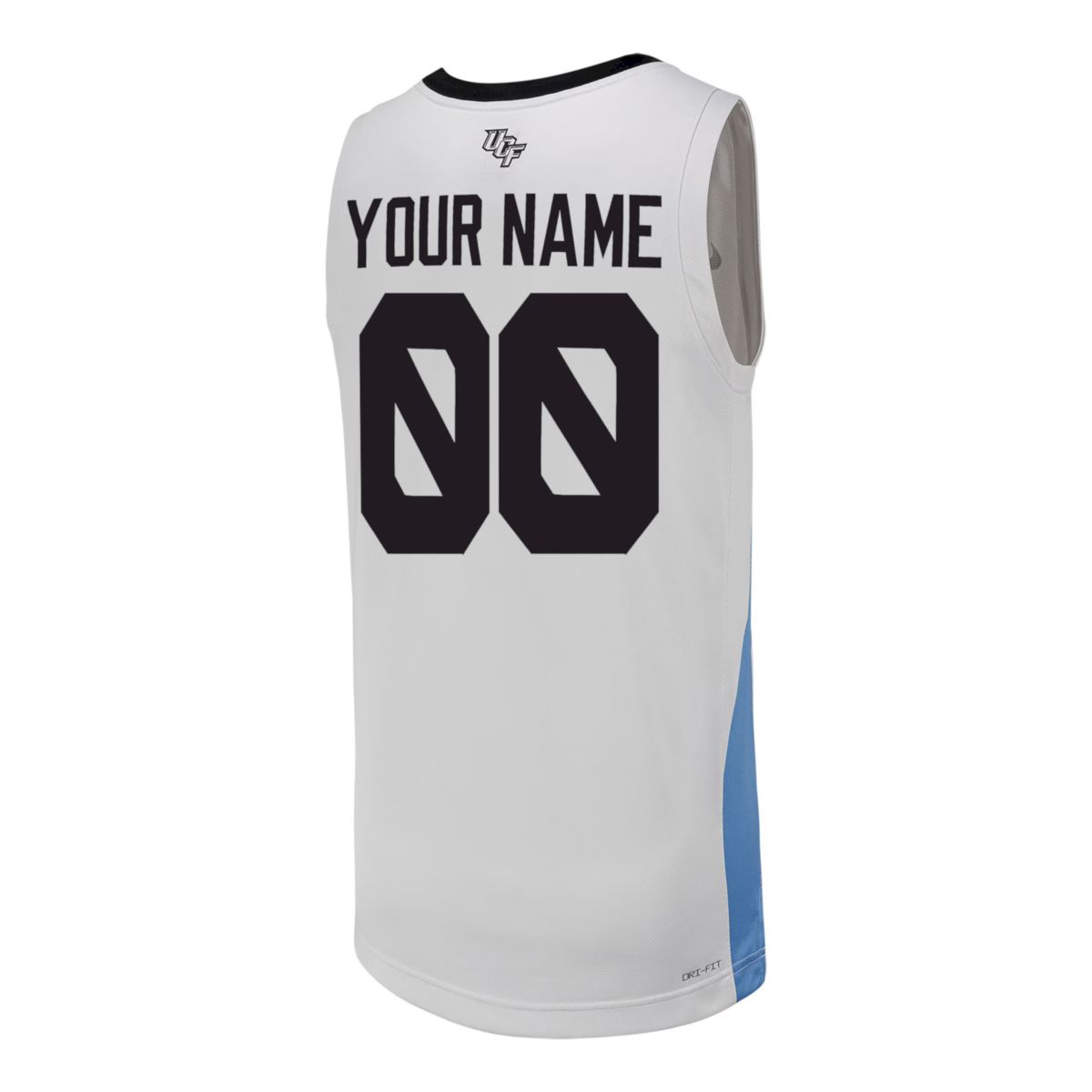 Custom UCF Knights Basketball White Special Jersey w/ XII Patch - All Stitched - Image 3