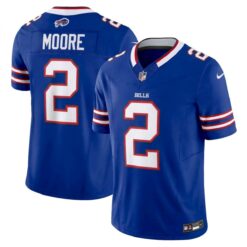 D.J. Moore Buffalo Bills Royal Home Vapor F.U.S.E Limited Jersey - All Stitched