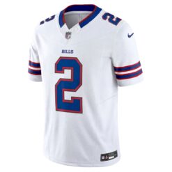 Alternative view of D.J. Moore Buffalo Bills White Away Vapor F.U.S.E Limited Jersey - All Stitched