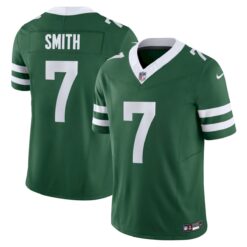 Geno Smith New York Jets Green Home Vapor F.U.S.E Limited Jersey - All Stitched