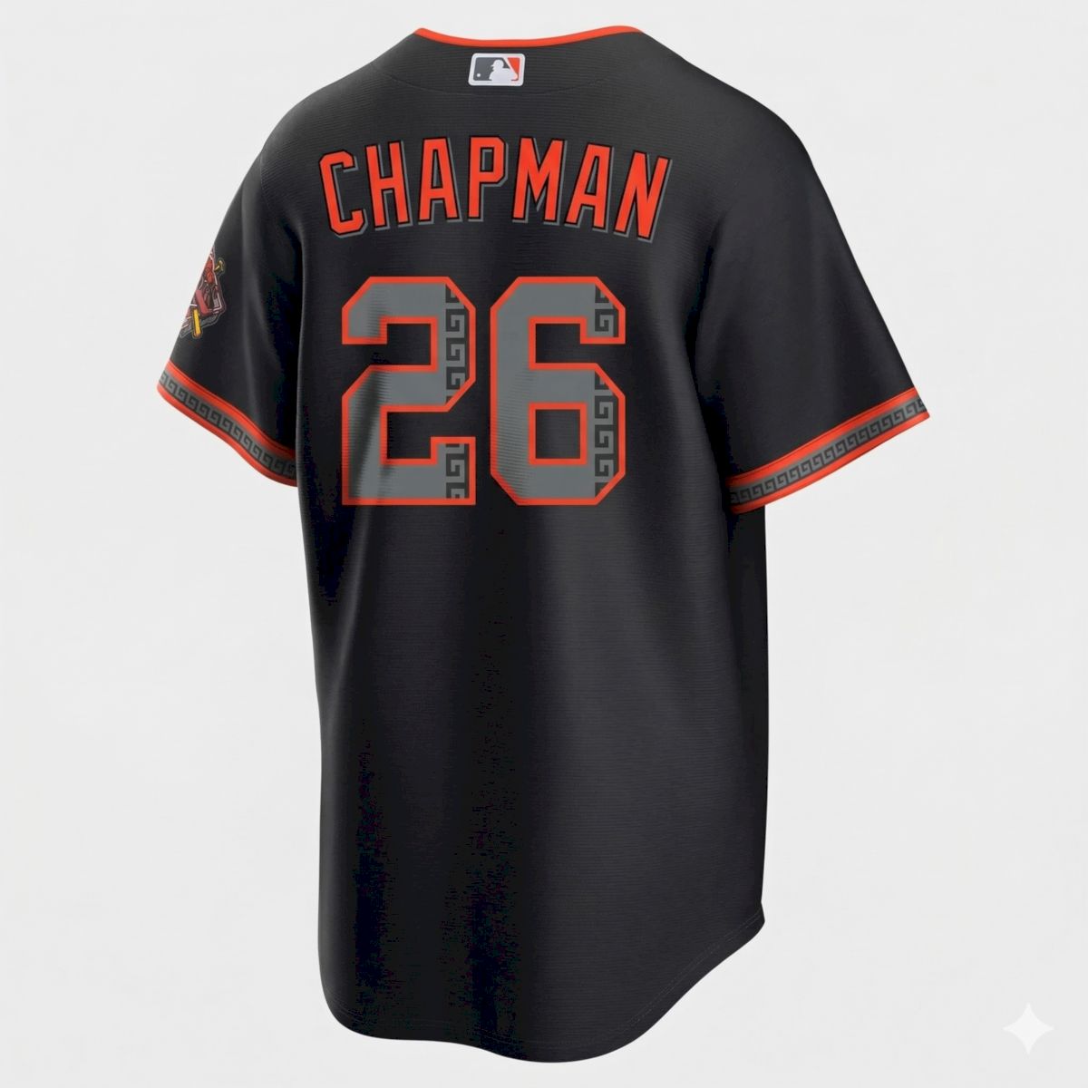 Matt Chapman San Francisco Giants Black Gigantes Alternate Jersey - All Stitched - Image 3