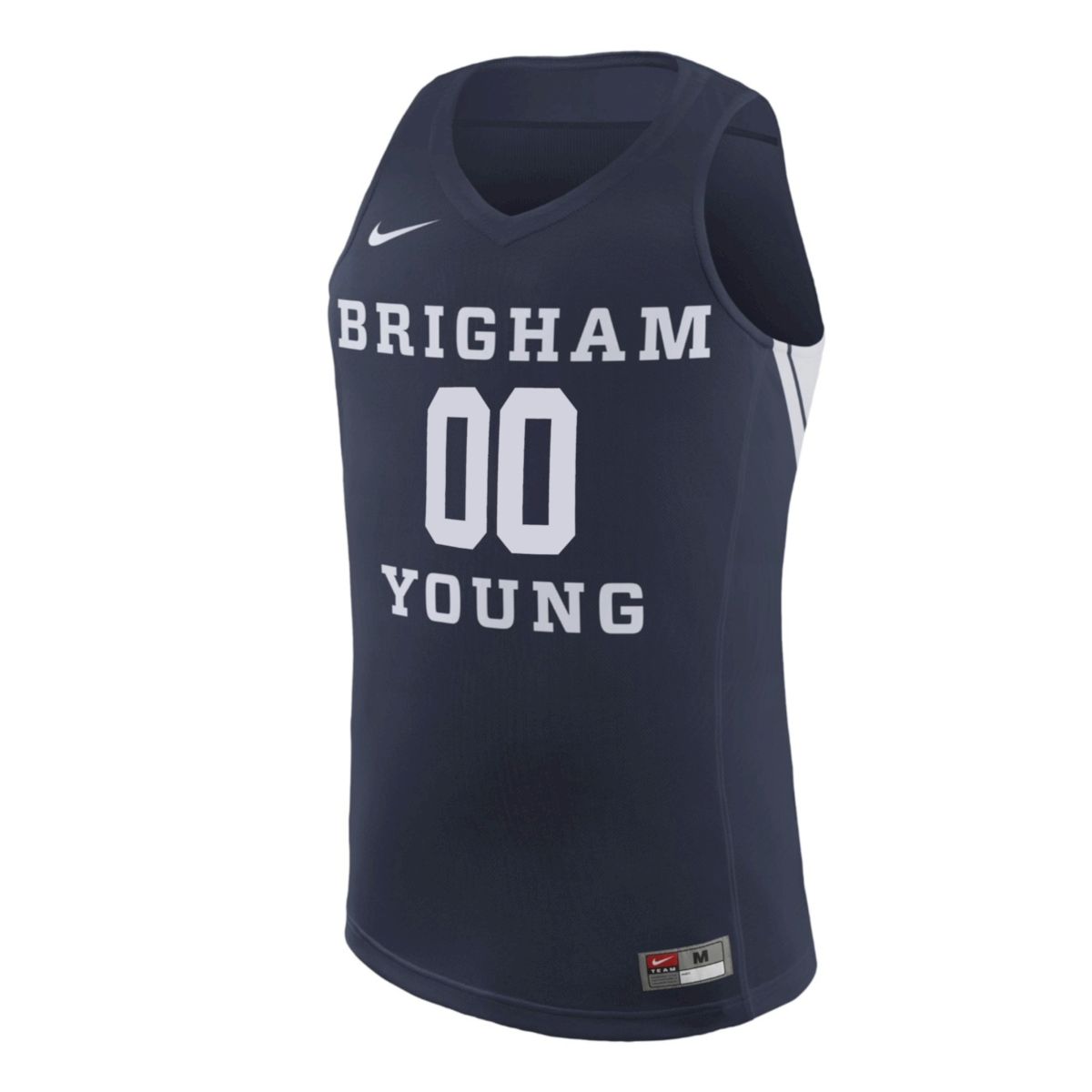 Custom BYU Cougars Basketball Navy Jersey - All Stitched - Image 2