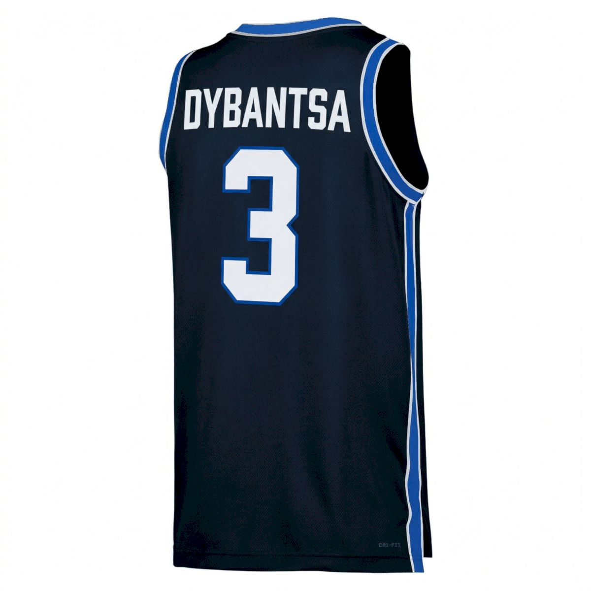AJ Dybantsa BYU Cougars Basketball Navy Alternate Game Jersey - All Stitched - Image 3
