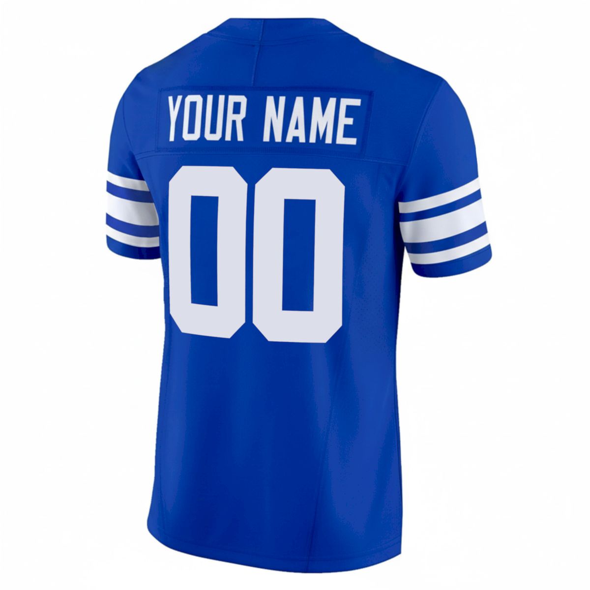 Custom BYU Cougars Football Royal Home Vapor F.U.S.E Limited Jersey - All Stitched - Image 3