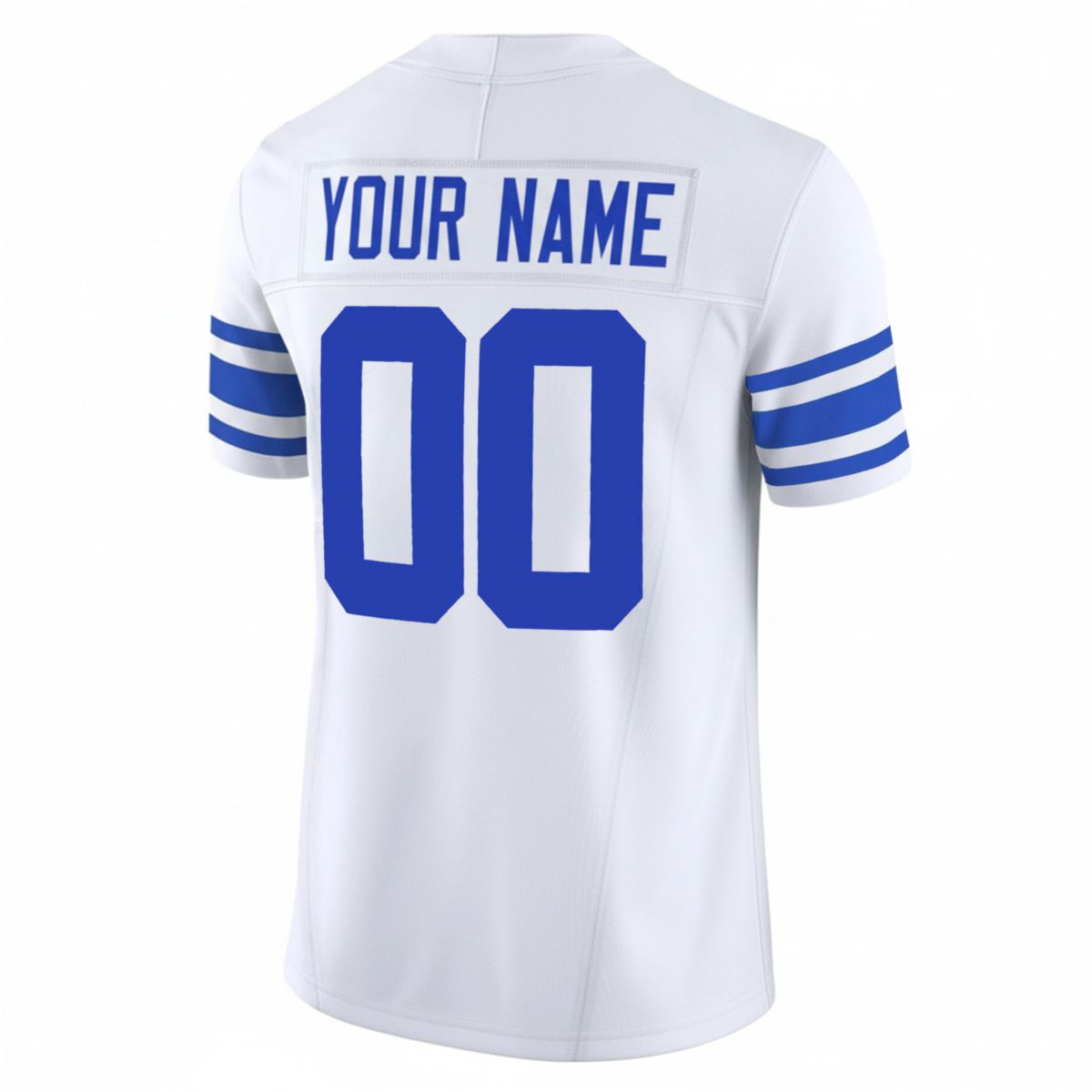 Custom BYU Cougars Football White Away Vapor F.U.S.E Limited Jersey - All Stitched - Image 3