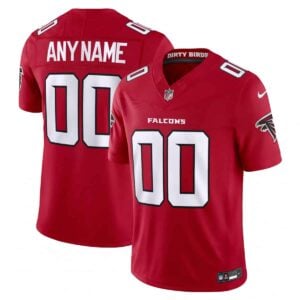 Custom Atlanta Falcons Red Vapor F.U.S.E Limited Jersey - All Stitched