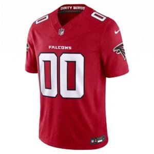 Alternative view of Custom Atlanta Falcons Red Vapor F.U.S.E Limited Jersey - All Stitched