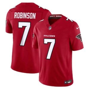 Bijan Robinson Atlanta Falcons Red Vapor F.U.S.E Limited Jersey - All Stitched