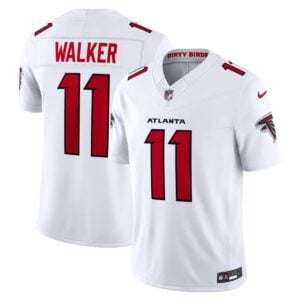 Jalon Walker Atlanta Falcons White Vapor F.U.S.E Limited Jersey - All Stitched