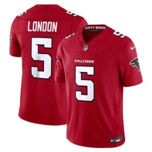 Drake London Atlanta Falcons Red Vapor F.U.S.E Limited Jersey - All Stitched