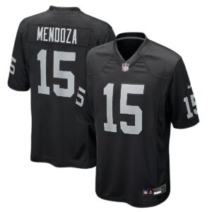Fernando Mendoza Las Vegas Raiders Black Game Jersey - All Stitched