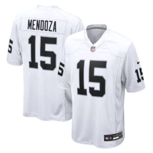 Fernando Mendoza Las Vegas Raiders White Game Jersey - All Stitched