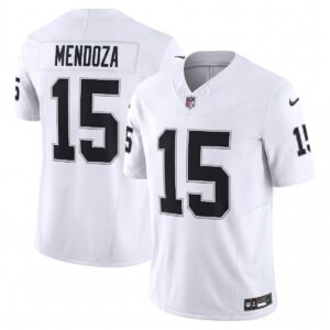 Fernando Mendoza Las Vegas Raiders White Vapor F.U.S.E. Limited Jersey - All Stitched