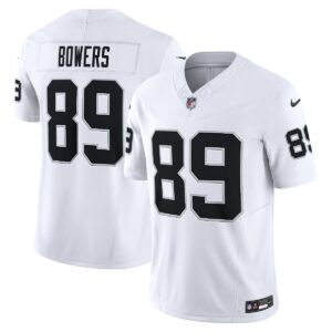 Brock Bowers Las Vegas Raiders White Vapor F.U.S.E. Limited Jersey - All Stitched