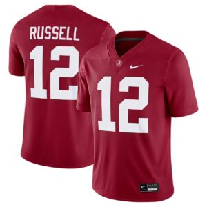 Keelon Russell Alabama Crimson Tide Football Crimson Game Jersey - All Stitched