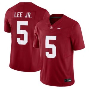 Dijon Lee Jr. Alabama Crimson Tide Football Crimson Limited Jersey - All Stitched