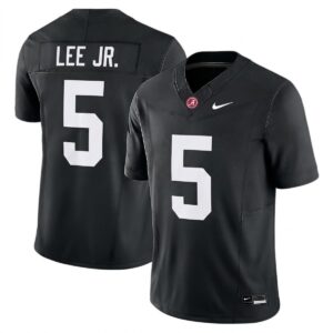 Dijon Lee Jr. Alabama Crimson Tide Football Black Limited Jersey - All Stitched