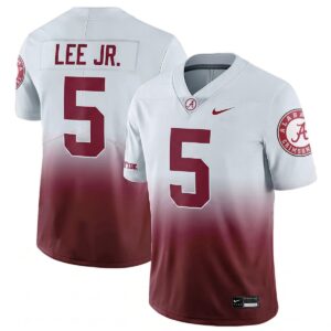 Dijon Lee Jr. Alabama Crimson Tide Football Alternate Gradient Limited Jersey - All Stitched