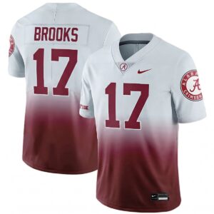 Lotzeir Brooks Alabama Crimson Tide Football Alternate Gradient Limited Jersey - All Stitched
