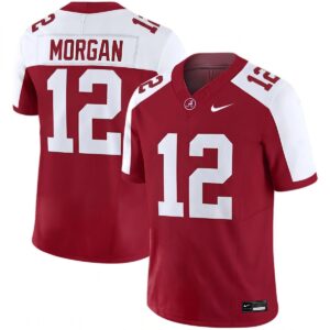 Red Morgan Alabama Crimson Tide Football Alternate Crimson Limited Jersey - All Stitched