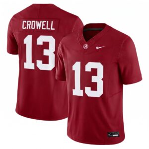 EJ Crowell Alabama Crimson Tide Football Crimson Limited Jersey - All Stitched