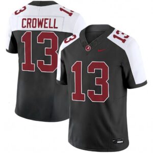EJ Crowell Alabama Crimson Tide Football Alternate Black Limited Jersey - All Stitched