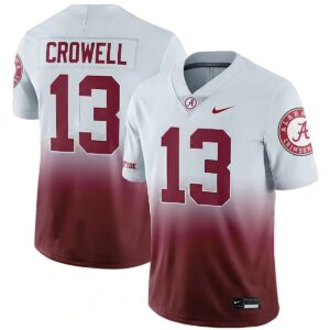 EJ Crowell Alabama Crimson Tide Football Alternate Gradient Limited Jersey - All Stitched