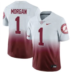 Cederian Morgan Alabama Crimson Tide Football Alternate Gradient Limited Jersey - All Stitched
