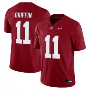 Xavier Griffin Alabama Crimson Tide Football Crimson Limited Jersey - All Stitched