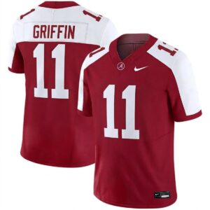 Xavier Griffin Alabama Crimson Tide Football Alternate Crimson Limited Jersey - All Stitched