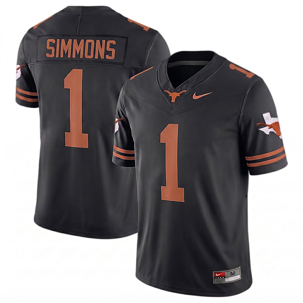 Colin Simmons Texas Longhorns Football Black Limited Jersey - All Stitched