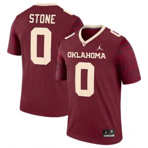 David Stone Oklahoma Sooners Football Crimson Legend Jersey - All Stitched
